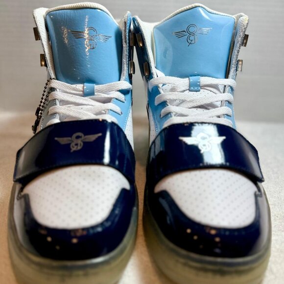 Creative Recreation Cesario HI XXI White/Navy/Sky Men\'s Size 12 NWOB